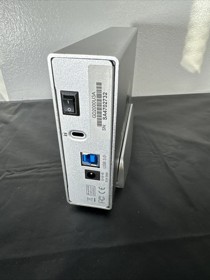 Fantom Drives 2TB USB 2.0 / eSATA GreenDrive G-Force Ext Hard Drive GD2000U3A - Image 3 of 4