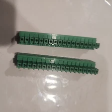 1 Set 18 Pin 3.81mm Pitch PCB Mount Screw Terminal Block Connector Phoenix Plug