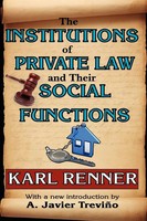 The Institutions Of Private Law And Their Social Functions Eli Ginzberg Buch