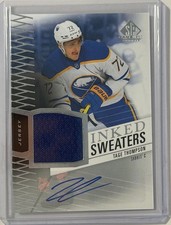 2025-26 SP Game Used Inked Sweaters #IS-TT Tage Thompson Auto Buffalo Sabres