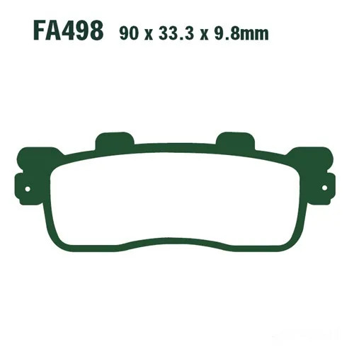 Bremsbelag BremsbeläGe EBC SFA498HH Hinten FüR Kymco Movie 125 S I Bj. 2011-2015-image