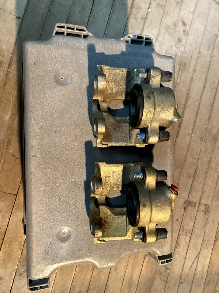 Juego de pinzas de freno delanteras derechas 1995-2002 Ate - E36 M3 M Z3 BMW OEM NUEVO Foto 4 de 4