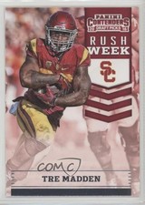 2016 Panini Contenders Draft Picks Rush Week Tre Madden #6 1m8