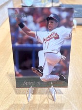 David Justice Dave 1993 Donruss Spirit of the Game #SG2! 2 Card Min! Read Disc!