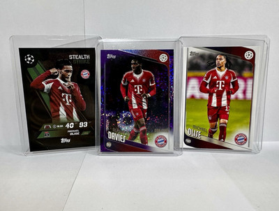 Davies Topps UCL FC Bayern Match Attax Stealth Strike 3x 006/250