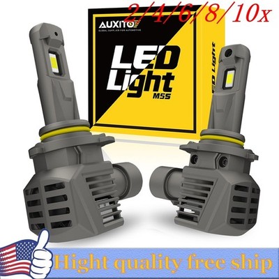 2/4X 9005 HB3 LED Headlight Bulb High Beam 6500K White bulb Bright Lamp CANBUS
