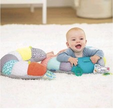 Infantino Baby Support Seat Caterpillar Sit-Me-Up Floor Seat Infant Plush...