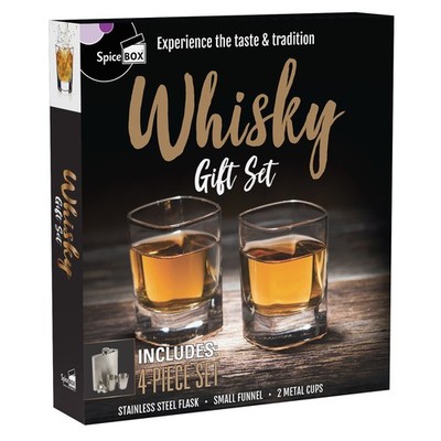 SpiceBox: Gift Box - Whisky Experience Set, 5pcs, Adults Ages 21+