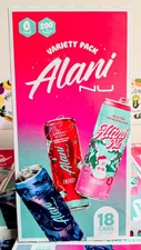 Alani Nu Winter Wonderland  Variety 18 pack Caffeine+Biotin+Ginseng Energy Drink