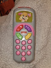 Fisher Price Laugh and Learn Click n Learn Remote Educational Toy 2011 Working