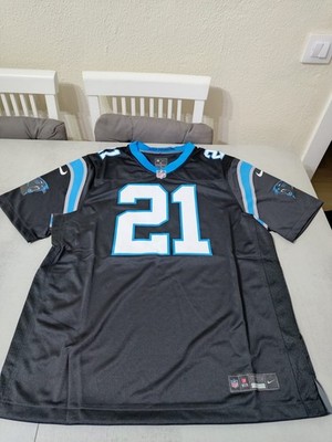 CAMISETA NIKE MODELO GAME JERSEY NFL DE LOS CAROLINA PANTHERS Nº21 TALLA XL.