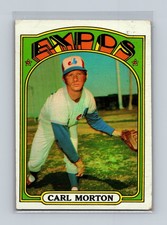 1972 Topps - Carl Morton #134