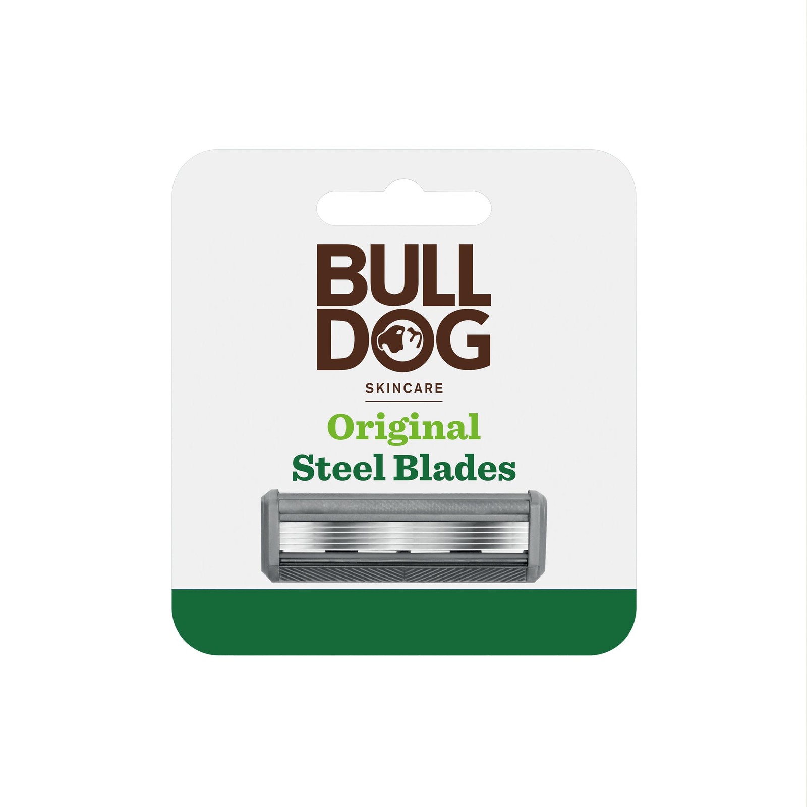 Bulldog Original Men's Razor Refills 4 Pack - 5 Tempered Steel Refills - New
