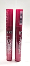 2 PACK NYC New York Color Smooch Proof Lip Stain 16H-494 Smooch Proof