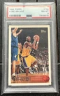 1996 Topps #138 Kobe Bryant Los Angeles Lakers RC Rookie HOF PSA 8 NM-MT