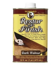 Howard Products RF6016 Restor-A-Finish 16 oz Dark Walnut
