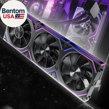 Dawn 120Mm Case Fan, ARGB PWM 1850RPM/71CFM Airflow, Forward  Reverse Blade Des