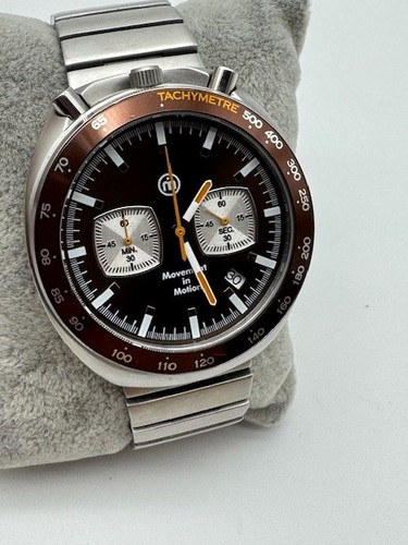 Men's Movement In Motion Tsunokurono Chronograph Tachymetre Quartz Date Watch