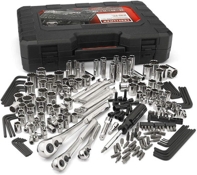 Craftsman 230pc SAE/Metric Mechanics Tool Set w/ Ratchet Wrenches & Case