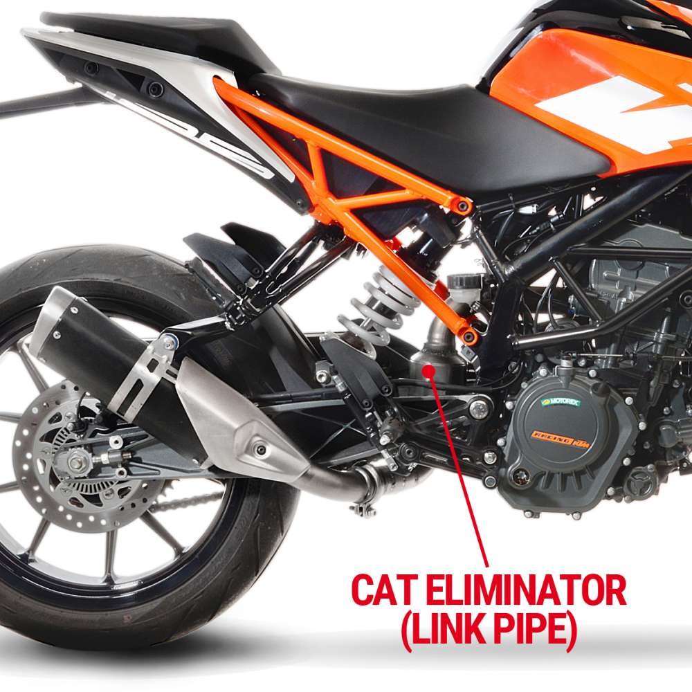 Link Pipe For Remove Catalyst Leovince Ktm Duke 390 2017 > 2020