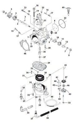 S&S S S Cycle 11-2084 Enrichment Device For Super B Carb (#49) 49-9243