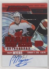 2019-20 Credentials Debut Ticket Access Autos Red /65 Philippe Myers Auto 00so