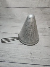 Vintage Aluminum Colander Sieve - REPLACEMENT ITEM - Canning Strainer, Unbranded