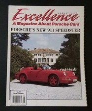 Excellence Magazine Porsche August 1993 – Issue #40 – Porsche 911 Speedster