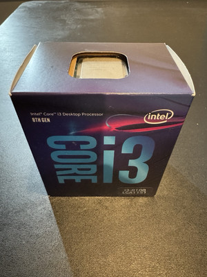 Intel Core i3-8100 3.60 GHz Quad-Core (BX80684I38100) Processor