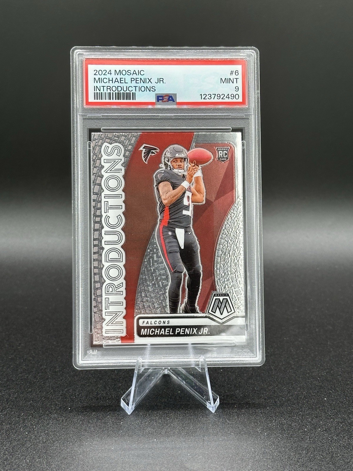 2024 Panini Mosaic - Introductions Michael Penix Jr. #6 (RC)