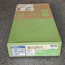 SquareD QO30M200PC  200A 30 Space 30 Circuit Indoor Main Breaker PlugOn Neutral