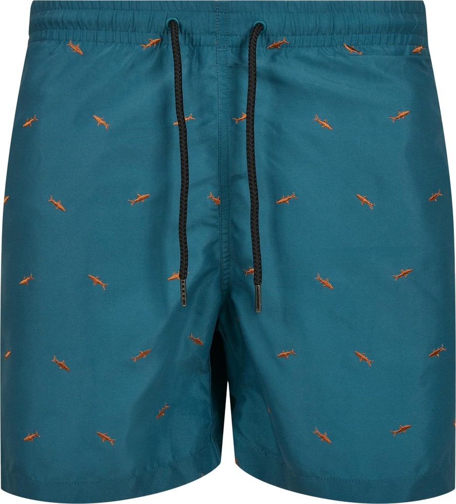 Urban Classics Embroidery Swim Shorts SharkTealToffee 7890₽