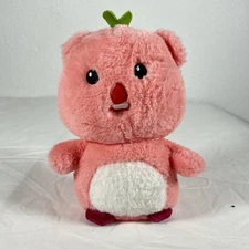 Pororo Loopy Plush Doll Stuffed Toys Cute Pink Beaver 9" Pink Plush Toy