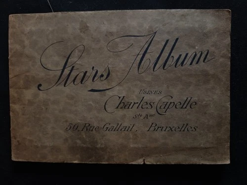 RARE 1930 STARS ALBUM Cinema Stars Album Factories Charles Capelle Brussels -