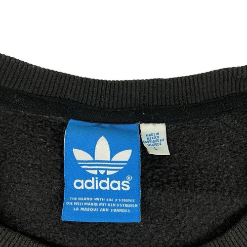 Adidas Originals Graphic Sweatshirt Black Large - Picture 4 of 4