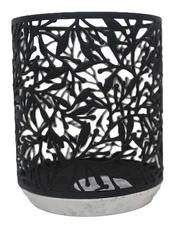 Bath & Body Works Black Branch Berries Single Wick Candle Holder Marble Base New