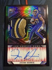 2021 Panini Obsidian - Jacob Harris #240 Red RPA /10 Rams Logo Patch 🐏