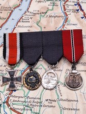 57 4 medal clasp miniature Iron Cross tank battle badge VWA WiO