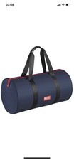 DIESEL BAG Mens Red Diesel Travel Carry All Kit Bag Weekend Bag NEW Designer