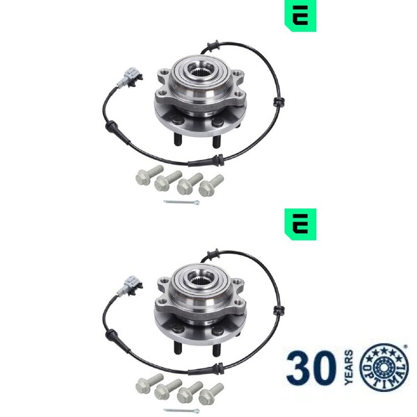 2X Radlagersatz Optimal 961523 2 Radlager Satz Links Rechts Vorderachse-image