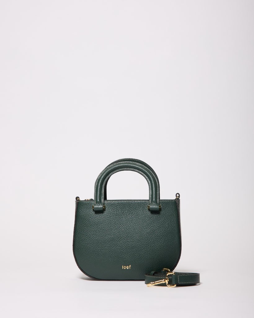 Tasche Olivia Leder gehämmert,