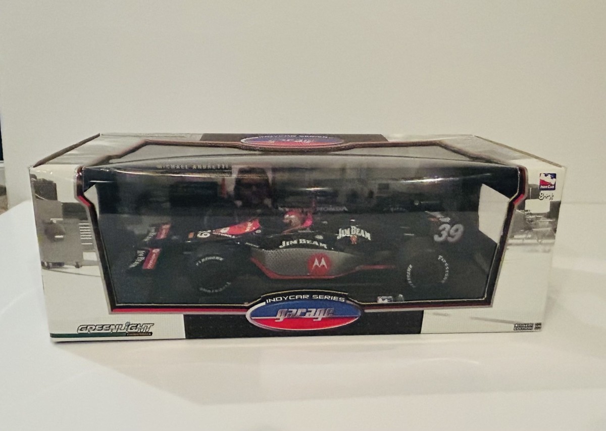 1/18 ミニカー　Jim Beam Racing Michael Andretti signed 2007 #39 Jim Beam IndyCar 1/18 Greenlight