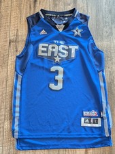 RARE Adidas 2011 NBA All-Star East Dwyane Wade Basketball Jersey Youth Size L +2