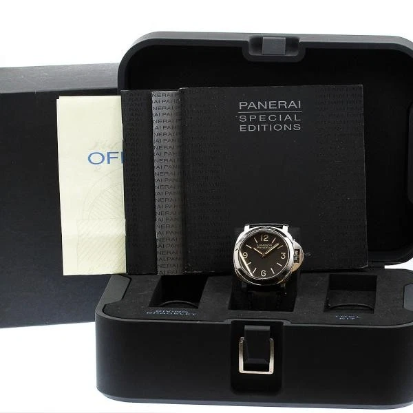 Panerai — Officine Panerai Luminor Base PAM00390 44mm SS Hand-Winding Watch #C2631