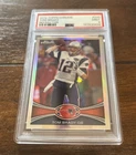 2012 Topps Chrome #220 Tom Brady REFRACTOR PSA 9 MINT Patriots