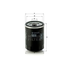 MANN W610/9 Oil Filter Fits Toyota Celica 1.6 GT 2.0 4WD 2.0 i Turbo 4WD