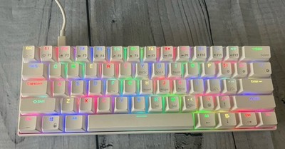 RK ROYAL KLUDGE RK61 Wired Mechanical Gaming Keyboard