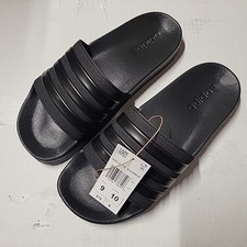 Adidas Unisex Shower Slides Sandal Size 9 Men Triple Black GZ3772
