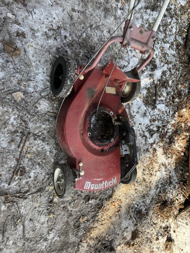 Mountfield Oldtimer Rasenmäher Mähdeck Mit Antrieb - Bild 3 von 5