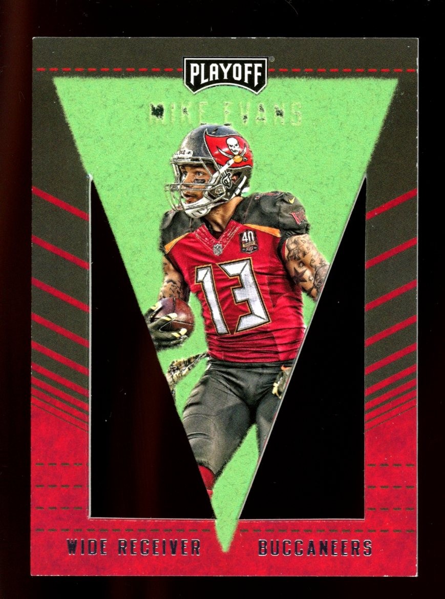 2016 Panini Playoff #78 Mike Evans Pennants Tampa Bay Buccaneers
